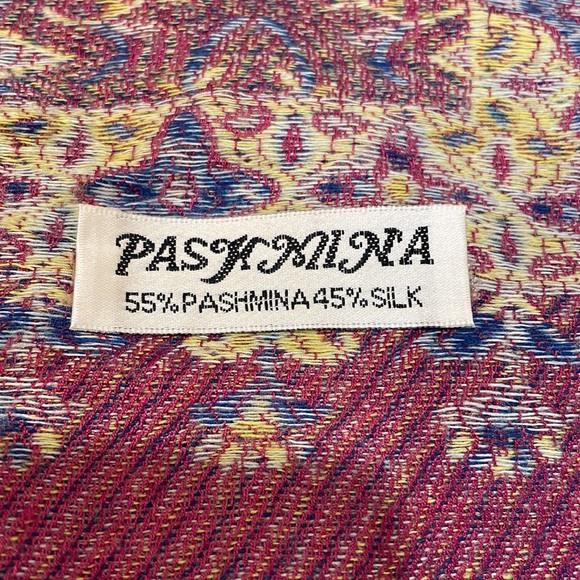 Pashmina 55% silk 45% - Picture 5 of 5